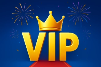 Corona, inscripción VIP en la alfombra roja